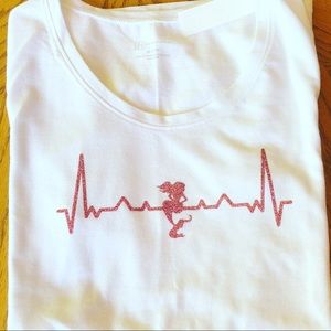 Custom Made Mermaid Heartbeat T-Shirt